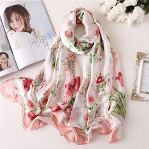Ruicestai Imitation Silk scarf - Zainab's Closet