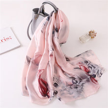 Load image into Gallery viewer, Ruicestai Imitation Silk scarf - Zainab&#39;s Closet