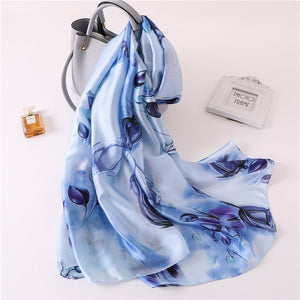 Ruicestai Imitation Silk scarf - Zainab's Closet