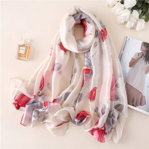 Ruicestai Imitation Silk scarf - Zainab's Closet