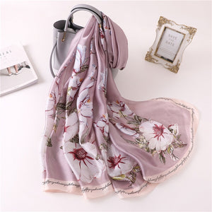 Ruicestai Imitation Silk scarf - Zainab's Closet