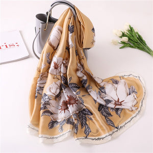 Ruicestai Imitation Silk scarf - Zainab's Closet