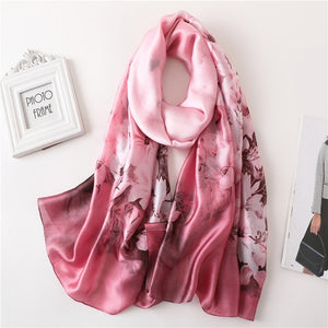 Ruicestai Imitation Silk scarf - Zainab's Closet