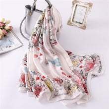 Load image into Gallery viewer, Ruicestai Imitation Silk scarf - Zainab&#39;s Closet