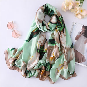 Ruicestai Imitation Silk scarf - Zainab's Closet