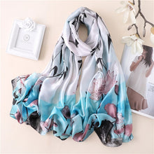 Load image into Gallery viewer, Ruicestai Imitation Silk scarf - Zainab&#39;s Closet