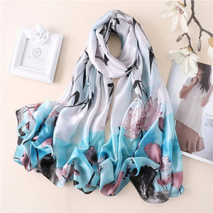 Ruicestai Imitation Silk scarf - Zainab's Closet