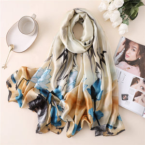 Ruicestai Imitation Silk scarf - Zainab's Closet