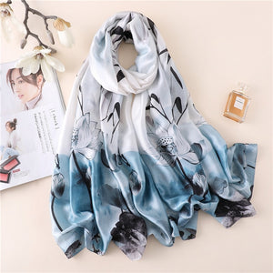 Ruicestai Imitation Silk scarf - Zainab's Closet
