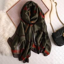 Load image into Gallery viewer, Ruicestai Imitation Silk scarf - Zainab&#39;s Closet