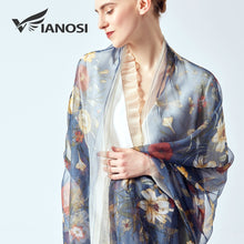 Load image into Gallery viewer, VIANOSI Imitation Silk Scarf - Zainab&#39;s Closet