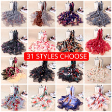 Load image into Gallery viewer, VIANOSI Imitation Silk Scarf - Zainab&#39;s Closet