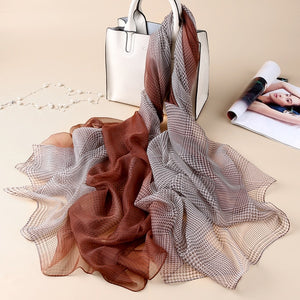 VIANOSI Imitation Silk Scarf - Zainab's Closet