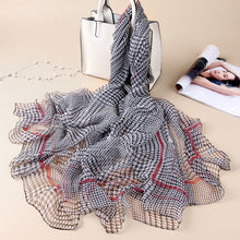 Load image into Gallery viewer, VIANOSI Imitation Silk Scarf - Zainab&#39;s Closet
