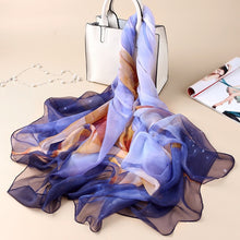 Load image into Gallery viewer, VIANOSI Imitation Silk Scarf - Zainab&#39;s Closet