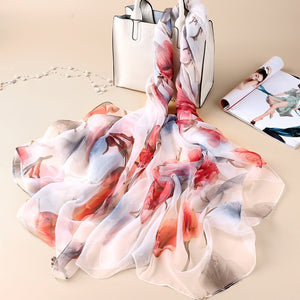 VIANOSI Imitation Silk Scarf - Zainab's Closet