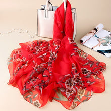 Load image into Gallery viewer, VIANOSI Imitation Silk Scarf - Zainab&#39;s Closet