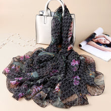 Load image into Gallery viewer, VIANOSI Imitation Silk Scarf - Zainab&#39;s Closet