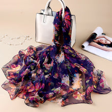 Load image into Gallery viewer, VIANOSI Imitation Silk Scarf - Zainab&#39;s Closet