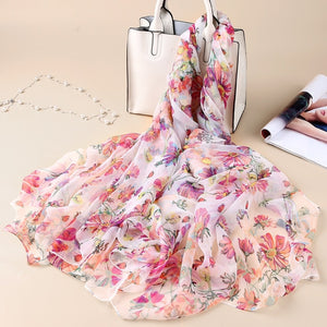 VIANOSI Imitation Silk Scarf - Zainab's Closet