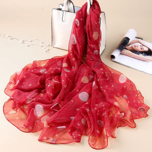 VIANOSI Imitation Silk Scarf - Zainab's Closet
