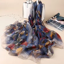Load image into Gallery viewer, VIANOSI Imitation Silk Scarf - Zainab&#39;s Closet