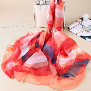 VIANOSI Imitation Silk Scarf - Zainab's Closet