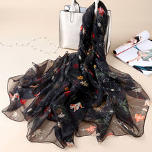 Load image into Gallery viewer, VIANOSI Imitation Silk Scarf - Zainab&#39;s Closet