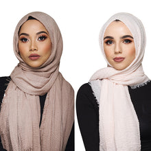 Load image into Gallery viewer, Woven Cotton Crinkle Hijab - Zainab&#39;s Closet