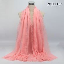 Load image into Gallery viewer, Woven Cotton Crinkle Hijab - Zainab&#39;s Closet