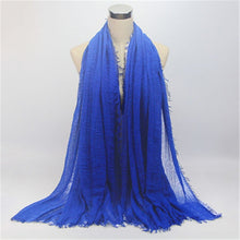 Load image into Gallery viewer, Woven Cotton Crinkle Hijab - Zainab&#39;s Closet