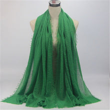 Load image into Gallery viewer, Woven Cotton Crinkle Hijab - Zainab&#39;s Closet