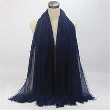 Load image into Gallery viewer, Woven Cotton Crinkle Hijab - Zainab&#39;s Closet