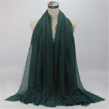 Load image into Gallery viewer, Woven Cotton Crinkle Hijab - Zainab&#39;s Closet
