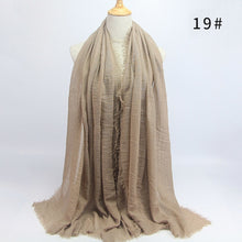 Load image into Gallery viewer, Woven Cotton Crinkle Hijab - Zainab&#39;s Closet