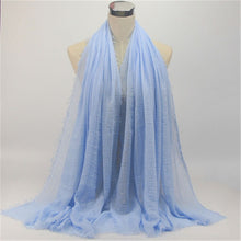 Load image into Gallery viewer, Woven Cotton Crinkle Hijab - Zainab&#39;s Closet