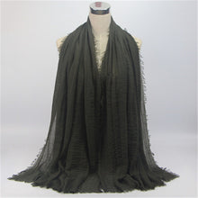 Load image into Gallery viewer, Woven Cotton Crinkle Hijab - Zainab&#39;s Closet