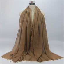 Load image into Gallery viewer, Woven Cotton Crinkle Hijab - Zainab&#39;s Closet