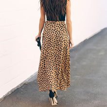 Load image into Gallery viewer, Surmiitro Polka Dot A-line Split Maxi Summer Skirt - Zainab&#39;s Closet