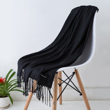 Load image into Gallery viewer, SANMAIHUA Cashmere Blend Scarf - Zainab&#39;s Closet