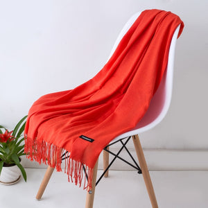 SANMAIHUA Cashmere Blend Scarf - Zainab's Closet