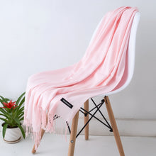 Load image into Gallery viewer, SANMAIHUA Cashmere Blend Scarf - Zainab&#39;s Closet