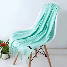 Load image into Gallery viewer, SANMAIHUA Cashmere Blend Scarf - Zainab&#39;s Closet