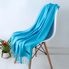 Load image into Gallery viewer, SANMAIHUA Cashmere Blend Scarf - Zainab&#39;s Closet
