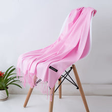 Load image into Gallery viewer, SANMAIHUA Cashmere Blend Scarf - Zainab&#39;s Closet