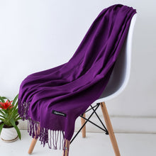 Load image into Gallery viewer, SANMAIHUA Cashmere Blend Scarf - Zainab&#39;s Closet