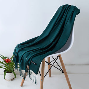SANMAIHUA Cashmere Blend Scarf - Zainab's Closet
