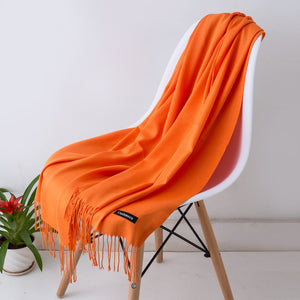 SANMAIHUA Cashmere Blend Scarf - Zainab's Closet