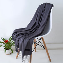 Load image into Gallery viewer, SANMAIHUA Cashmere Blend Scarf - Zainab&#39;s Closet