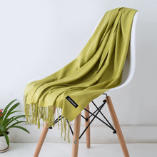 Load image into Gallery viewer, SANMAIHUA Cashmere Blend Scarf - Zainab&#39;s Closet